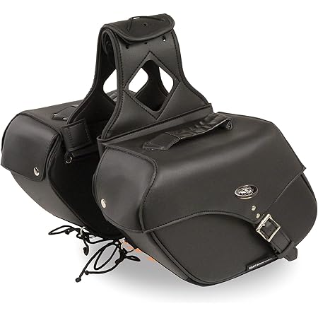 Rhinowalk Motorcycle Bag Milwaukee Leather SH646ZB Black Zip